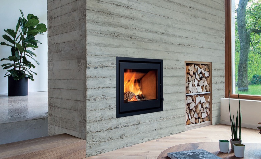 INSERT BOIS JIDE PURE 77 MANUEL PORTE ACIER VENTIL CADRE 4C