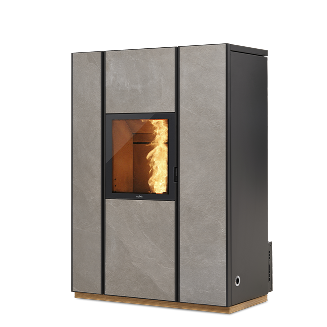 POELE PELLETS/BOIS UNICA DARK