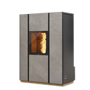 POELE PELLETS/BOIS UNICA DARK