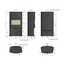 POÊLE BOIS CERA DESIGN GENIUS