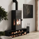 POÊLE BOIS CERA DESIGN GALILEO