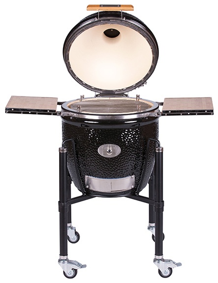 KAMADO MONOLITH CLASSIC PRO 2.0 NOIR AVEC CHARIOT