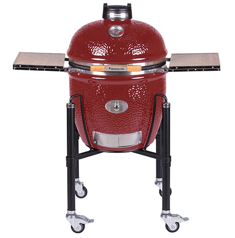 KAMADO MONOLITH CLASSIC PRO 2.0 NOIR AVEC CHARIOT