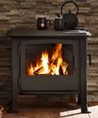 FOYER BOIS BRUNNER ARCHI 45/101/40 GAUCHE CADRE NOIR 50MM