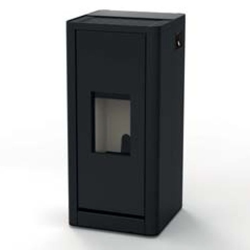 [POB_PFRISUMOALU] POELE PELLETS RIKA SUMO ALU NOIR 9 KW