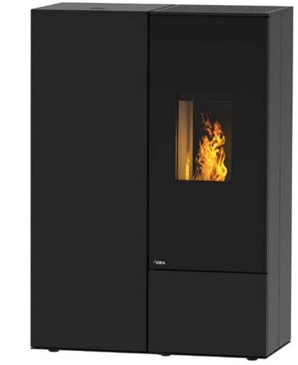[RIK_E16715] POELE PELLETS RIKA SONO NOIR 7 KW