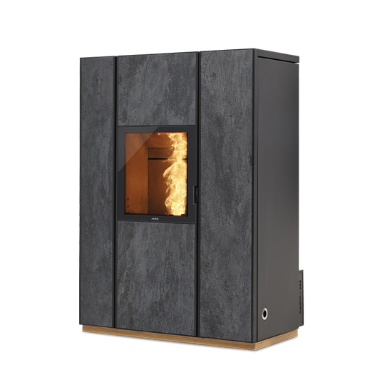 [NOB_N0060SMANEUKCDRK00] POELE PELLETS NOBIS A9 C ZENITH BLANC 8 KW